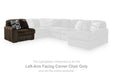 Midnight-Madness - LAF Corner Chair - Chocolate - Tallahassee Discount Furniture (FL)