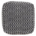 Jasett - Black / Ivory - Pouf - Tallahassee Discount Furniture (FL)