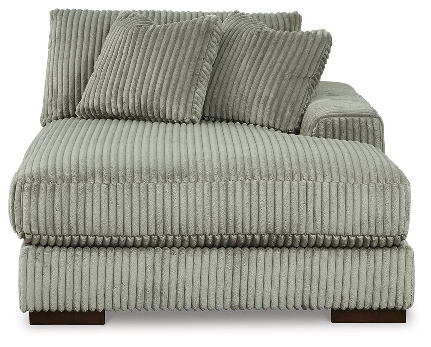 Lindyn - Fog - RAF Corner Chaise - Tallahassee Discount Furniture (FL)