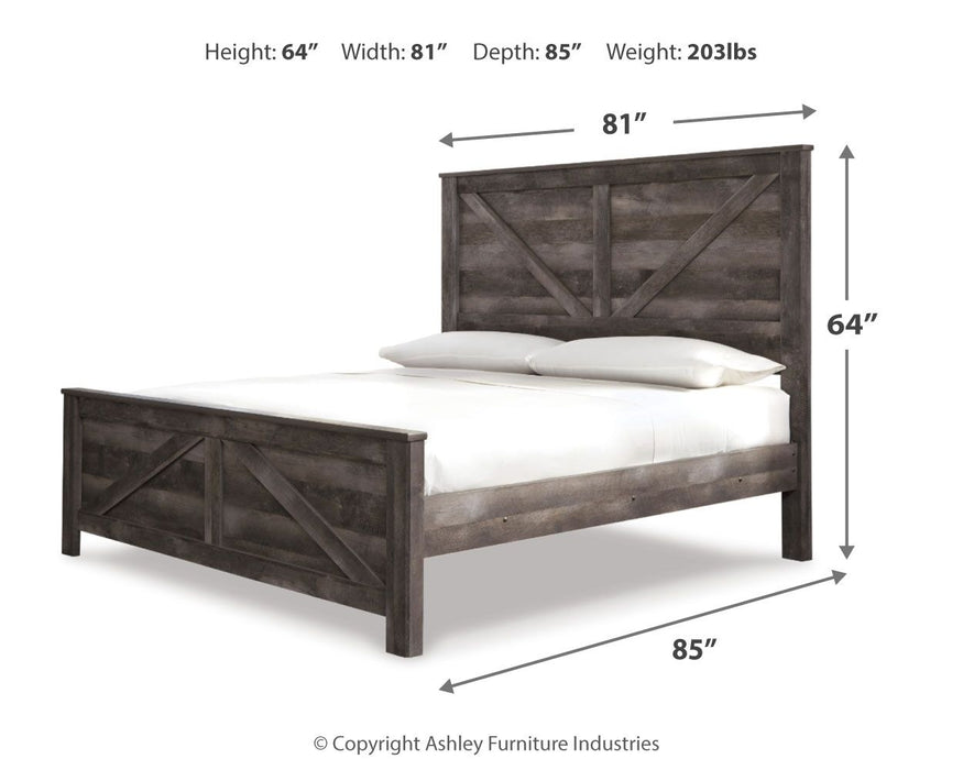 Wynnlow - Crossbuck Panel Bed - Tallahassee Discount Furniture (FL)