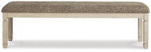 Bolanburg - Extra Large UPH DRM Bench - Brown / Beige - Tallahassee Discount Furniture (FL)