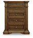 Frantanna - Five Drawer Chest - Brown - Tallahassee Discount Furniture (FL)