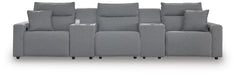 Modmax II - Reclining Sectional - Salt And Pepper - Tallahassee Discount Furniture (FL)
