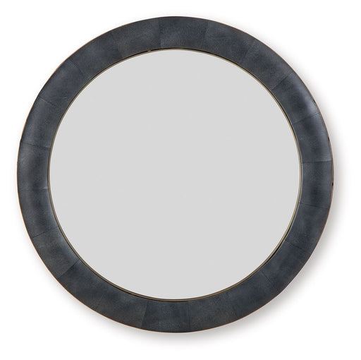 Corinsworth - Accent Mirror - Charcoal / Brass Finish - Tallahassee Discount Furniture (FL)