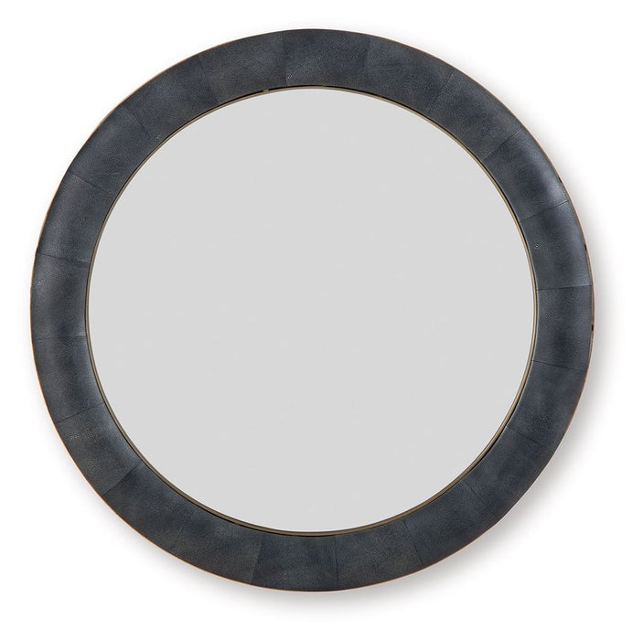 Corinsworth - Accent Mirror - Charcoal / Brass Finish - Tallahassee Discount Furniture (FL)