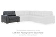 Brindley Pier - Fog - Laf Corner Chair - Tallahassee Discount Furniture (FL)