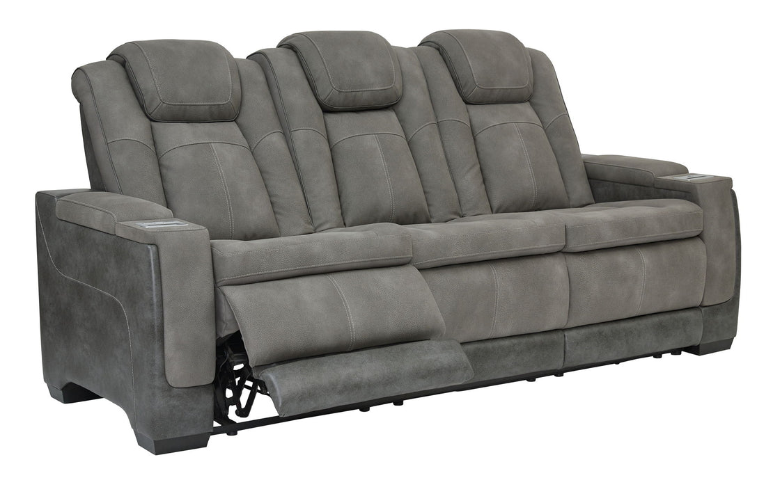 Next-Gen Durapella - Power Reclining Sofa - Tallahassee Discount Furniture (FL)