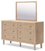 Cielden - Two-Tone - Dresser And Mirror - Tallahassee Discount Furniture (FL)