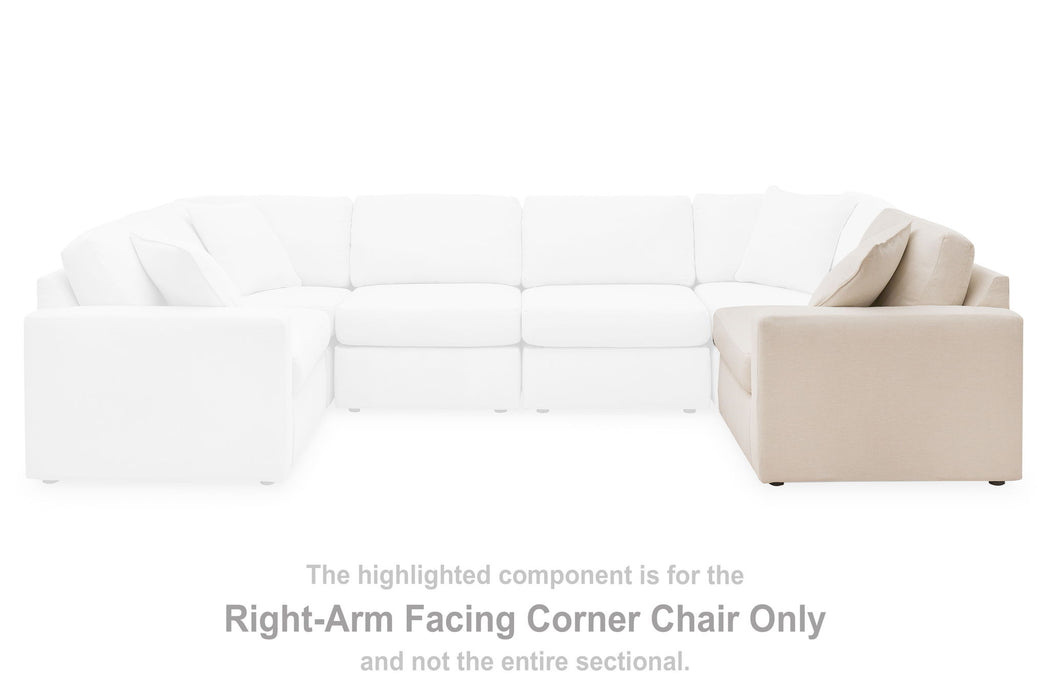 Modmax - Oyster - Raf Corner Chair - Tallahassee Discount Furniture (FL)