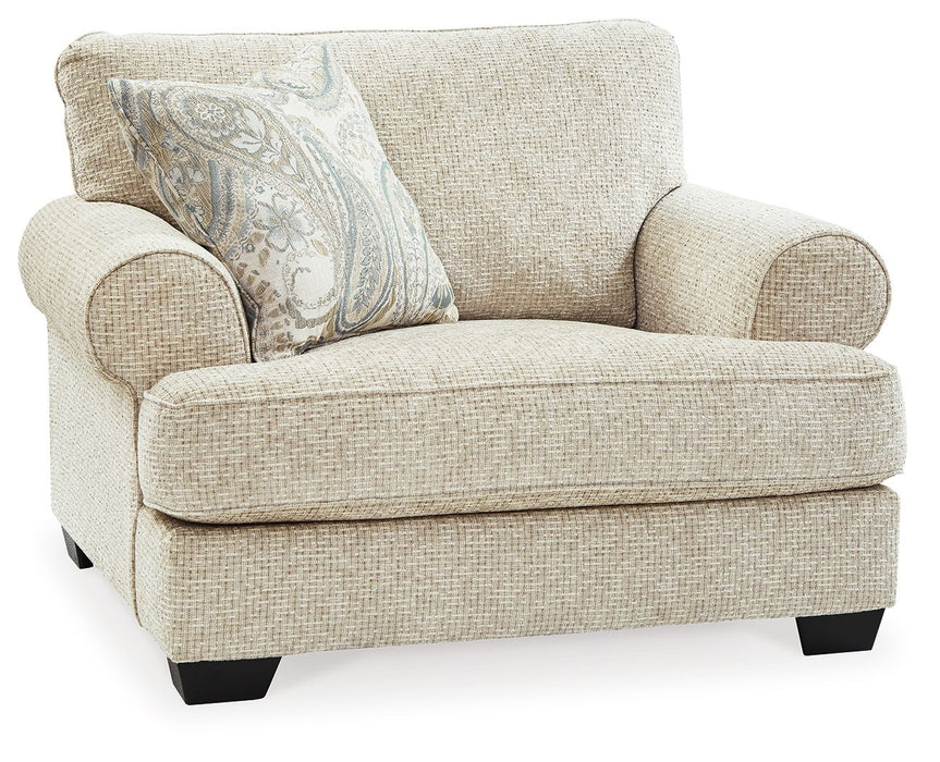 Monaghan - Chair and a Half - Sandstone - Tallahassee Discount Furniture (FL)