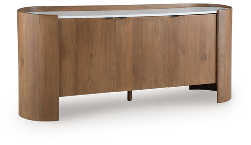 Fitzroy - Brown / White - Accent Cabinet - Tallahassee Discount Furniture (FL)