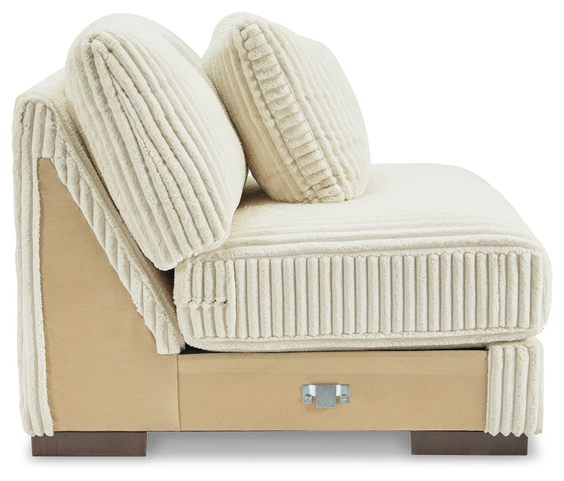 Lindyn - Beige - Armless Chair - Tallahassee Discount Furniture (FL)