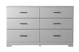 Stelsie - White - Dresser, Mirror - Tallahassee Discount Furniture (FL)