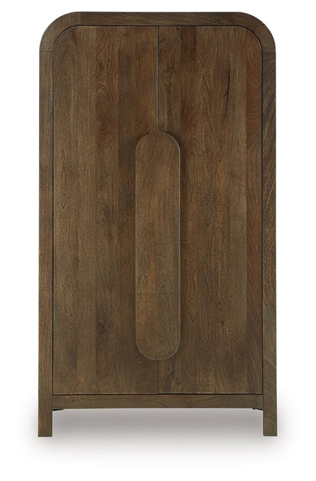 Thoren - Medium Brown - Accent Cabinet - Tallahassee Discount Furniture (FL)