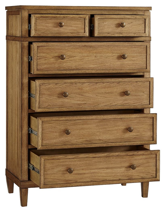 Sharlance - Brown - Six Drawer Chest - Tallahassee Discount Furniture (FL)