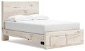 Lawroy - Panel Bed With Storage - Tallahassee Discount Furniture (FL)