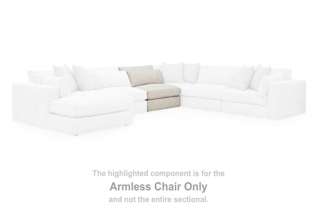 Ashbourne Estate - Armless Chair - Snowstone