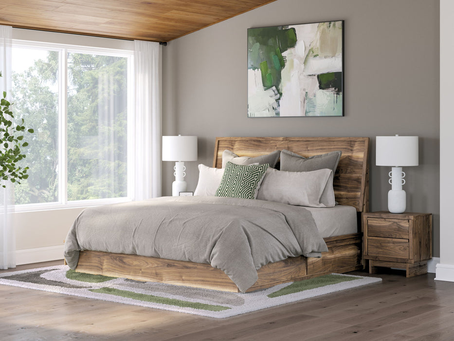 Chirason - Panel Bed With Storage - Tallahassee Discount Furniture (FL)