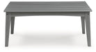 Cove Beach - Rectangular Cocktail Table - Gray - Tallahassee Discount Furniture (FL)