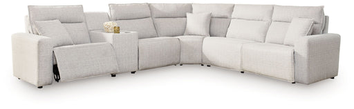 Modmax II - Reclining Sectional - Stone - Tallahassee Discount Furniture (FL)