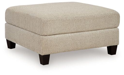 Steelwater Retreat - Oversized Accent Ottoman - Latte - Tallahassee Discount Furniture (FL)