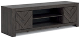 Cayboni - LG TV Stand With Fireplace Option - Tallahassee Discount Furniture (FL)