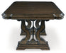 Maylee - Dark Brown - Dining Extension Table - Tallahassee Discount Furniture (FL)