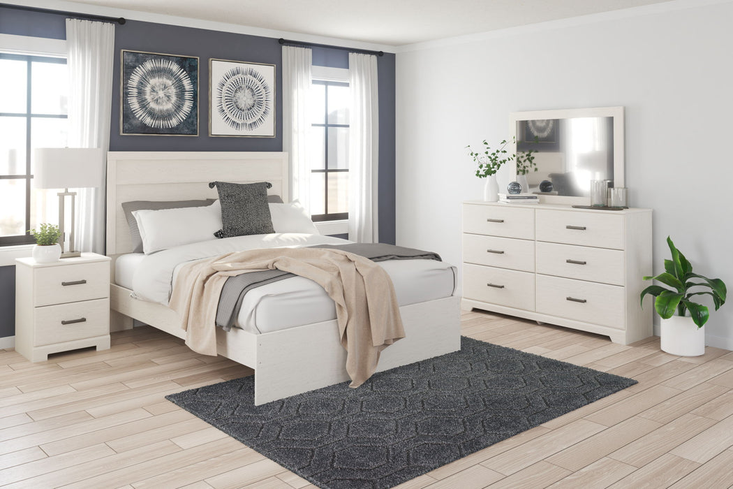 Stelsie - Dresser, Mirror - White - Tallahassee Discount Furniture (FL)