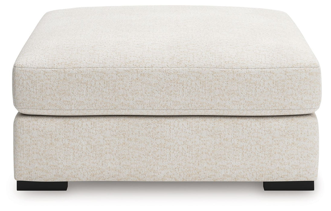 Donelson Creek - Vanilla - Oversized Accent Ottoman - Tallahassee Discount Furniture (FL)