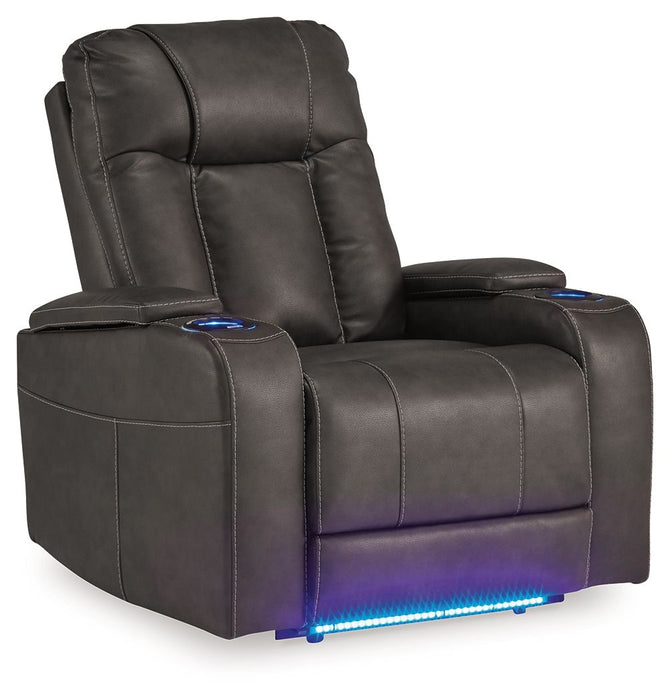 Feazada - Power Recliner With Adj Headrest - Tallahassee Discount Furniture (FL)