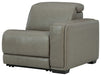 Correze - Gray - RAF Zero Wall Power Recliner - Tallahassee Discount Furniture (FL)
