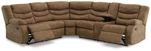 Partymate - Reclining Sectional - Tallahassee Discount Furniture (FL)