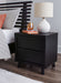 Danziar - Black - Two Drawer Night Stand - Tallahassee Discount Furniture (FL)