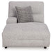Acklen Place - Pewter - Laf Power Reclining Back Chaise - Tallahassee Discount Furniture (FL)