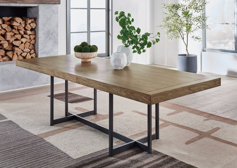Tomtyn - Light Brown - Rectangular Dining Room Extension Table - Tallahassee Discount Furniture (FL)