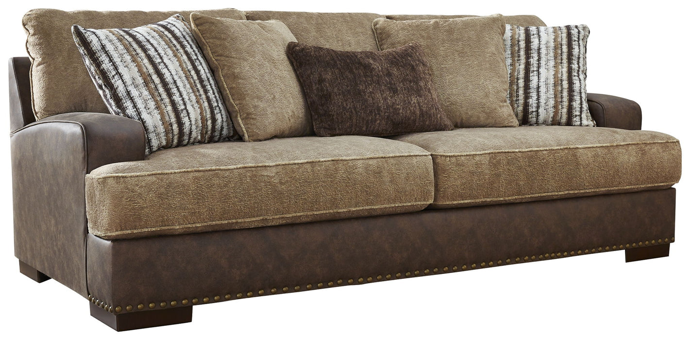 Alesbury - Chocolate - Sofa - Tallahassee Discount Furniture (FL)