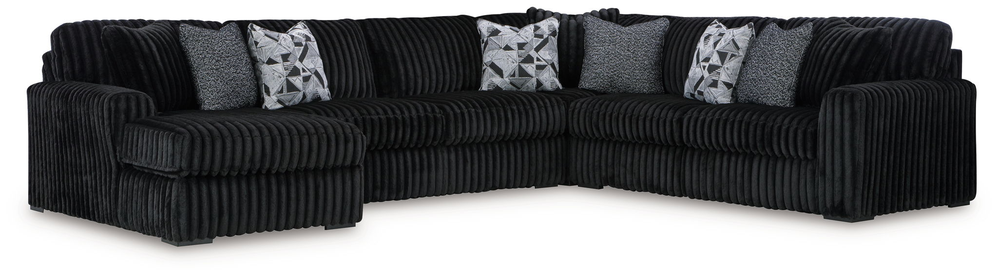 Midnight-Madness - Sectional Set - Tallahassee Discount Furniture (FL)