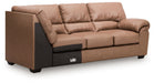 WillowBend - Caramel - RAF Sofa With Corner Wedge - Tallahassee Discount Furniture (FL)