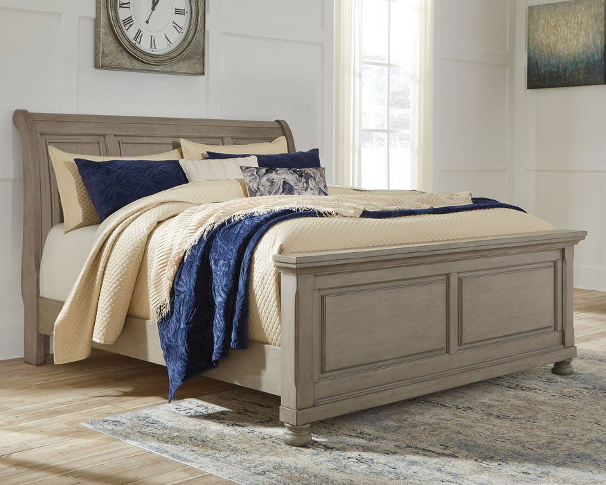 Lettner - Sleigh Bed - Tallahassee Discount Furniture (FL)