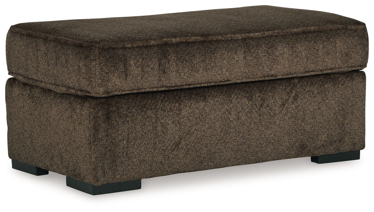 Aylesworth - Chocolate - Ottoman - Tallahassee Discount Furniture (FL)