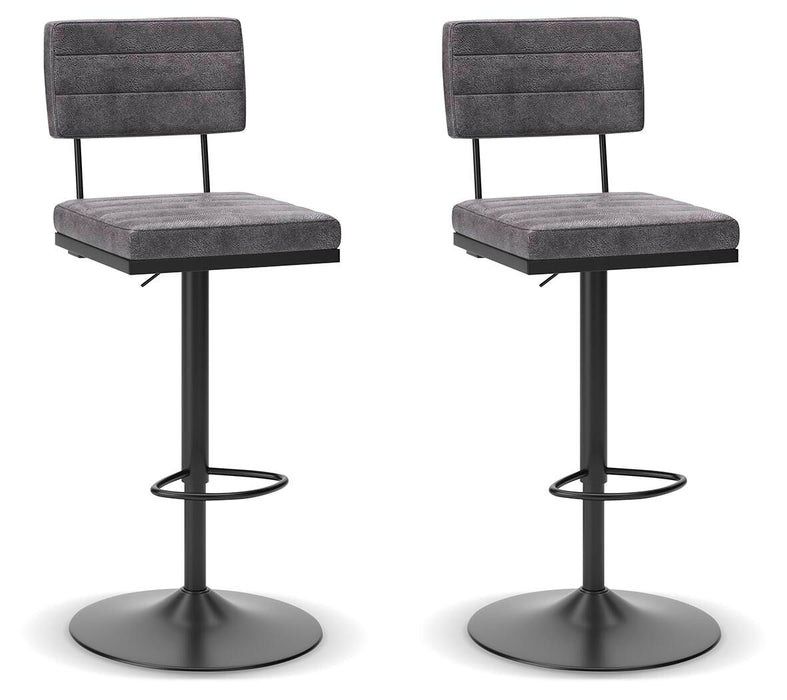 Strumford - Tall Swivel Barstool (Set of 2) - Tallahassee Discount Furniture (FL)