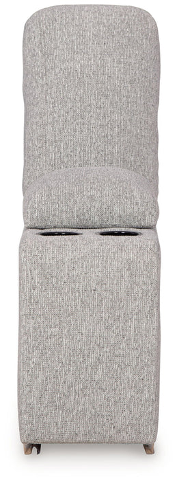 Acklen Place - Pewter - Console With Storage - Tallahassee Discount Furniture (FL)