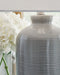 Wimlow - Ceramic Table Lamp - Gray Blue - Tallahassee Discount Furniture (FL)