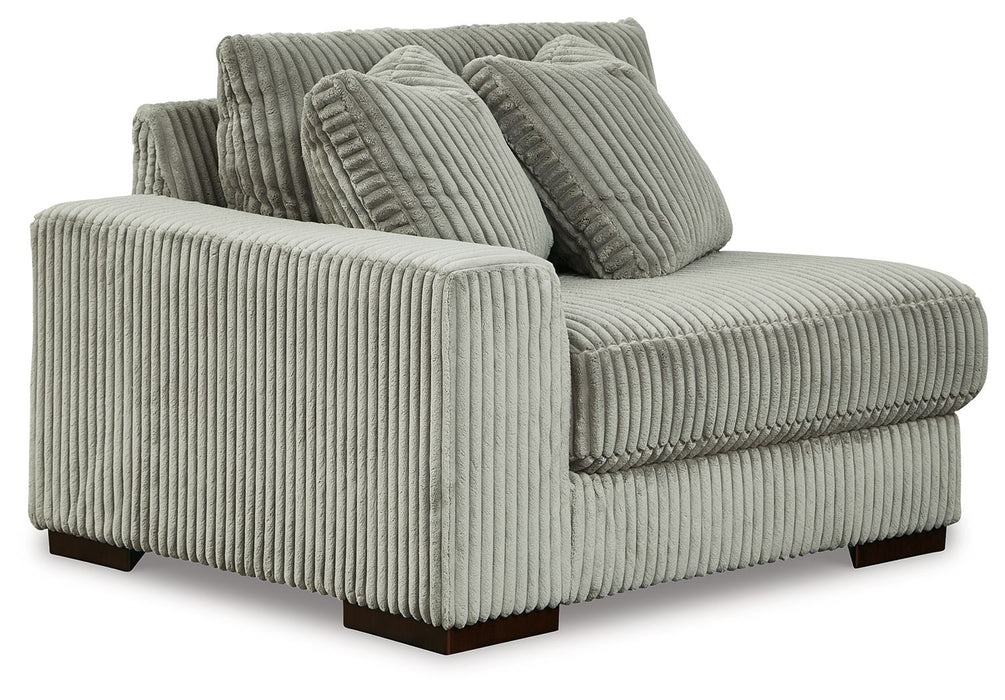 Lindyn - Fog - LAF Corner Chair - Tallahassee Discount Furniture (FL)