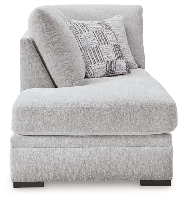 Gabyleigh - Nickel - Laf Corner Chaise - Tallahassee Discount Furniture (FL)
