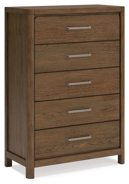 Cabalynn - Light Brown - Five Drawer Chest - Tallahassee Discount Furniture (FL)