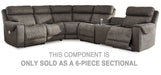 Hoopster - Gunmetal - Console With Touchscreen - Tallahassee Discount Furniture (FL)