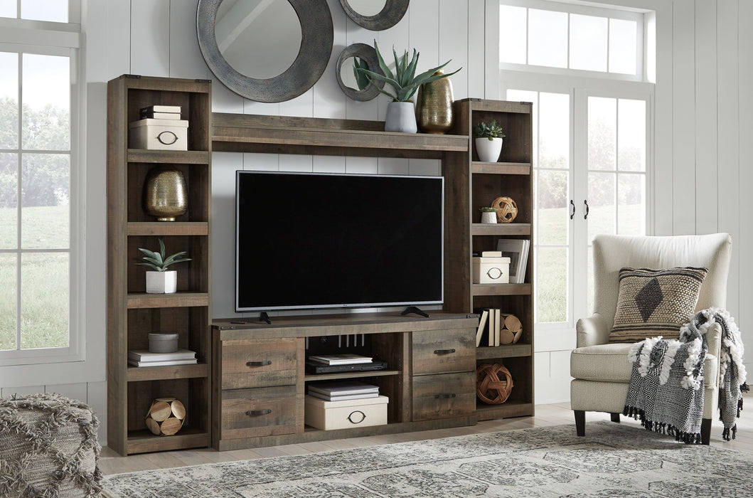 Trinell - 4-Piece Entertainment Center With 60" TV Stand - Tallahassee Discount Furniture (FL)