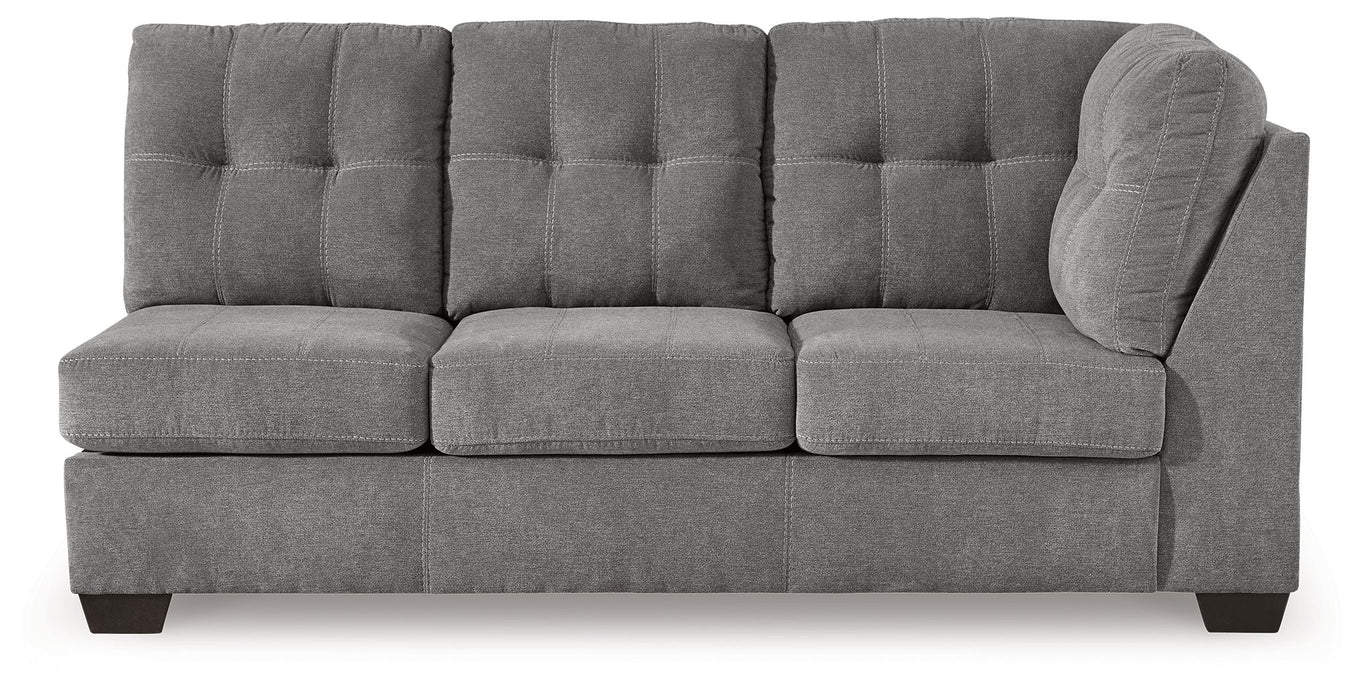 Marleton - Gray - Raf Sofa - Tallahassee Discount Furniture (FL)