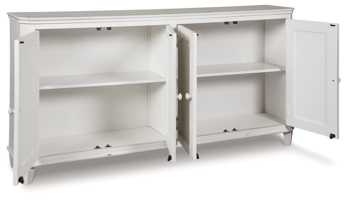 Mirimyn - Antique White - Accent Cabinet - Tallahassee Discount Furniture (FL)